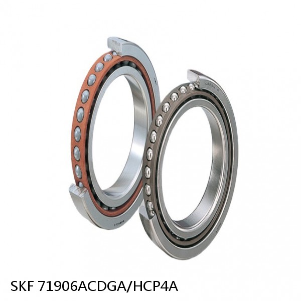 71906ACDGA/HCP4A SKF Super Precision,Super Precision Bearings,Super Precision Angular Contact,71900 Series,25 Degree Contact Angle