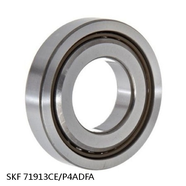 71913CE/P4ADFA SKF Super Precision,Super Precision Bearings,Super Precision Angular Contact,71900 Series,15 Degree Contact Angle