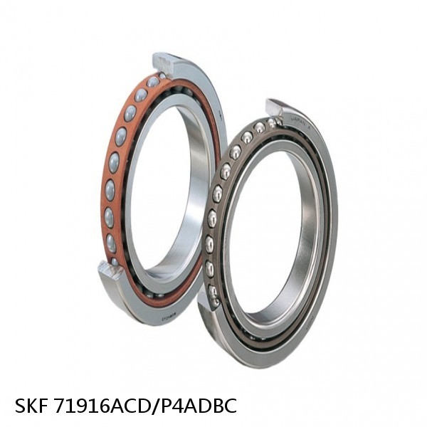 71916ACD/P4ADBC SKF Super Precision,Super Precision Bearings,Super Precision Angular Contact,71900 Series,25 Degree Contact Angle