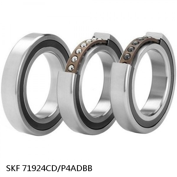 71924CD/P4ADBB SKF Super Precision,Super Precision Bearings,Super Precision Angular Contact,71900 Series,15 Degree Contact Angle