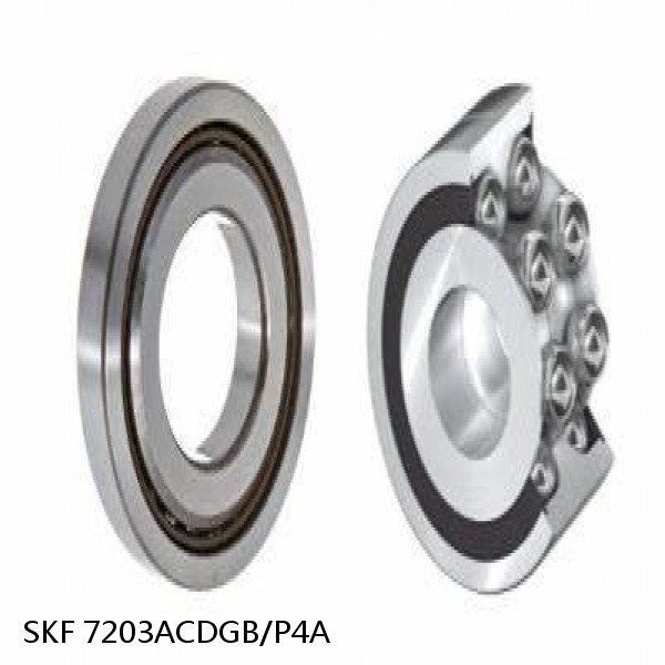 7203ACDGB/P4A SKF Super Precision,Super Precision Bearings,Super Precision Angular Contact,7200 Series,25 Degree Contact Angle