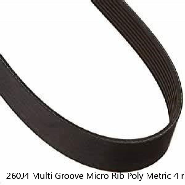 260J4 Multi Groove Micro Rib Poly Metric 4 ribbed V Belt 260-J-4 260 J 4