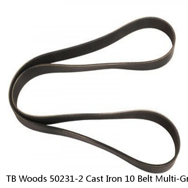 TB Woods 50231-2 Cast Iron 10 Belt Multi-Groove Sheave 12.15" Outside Diameter